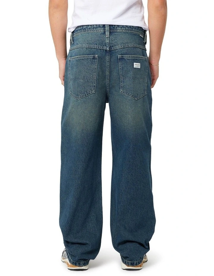 A5 Baggy Erik jeans in Blue image 4