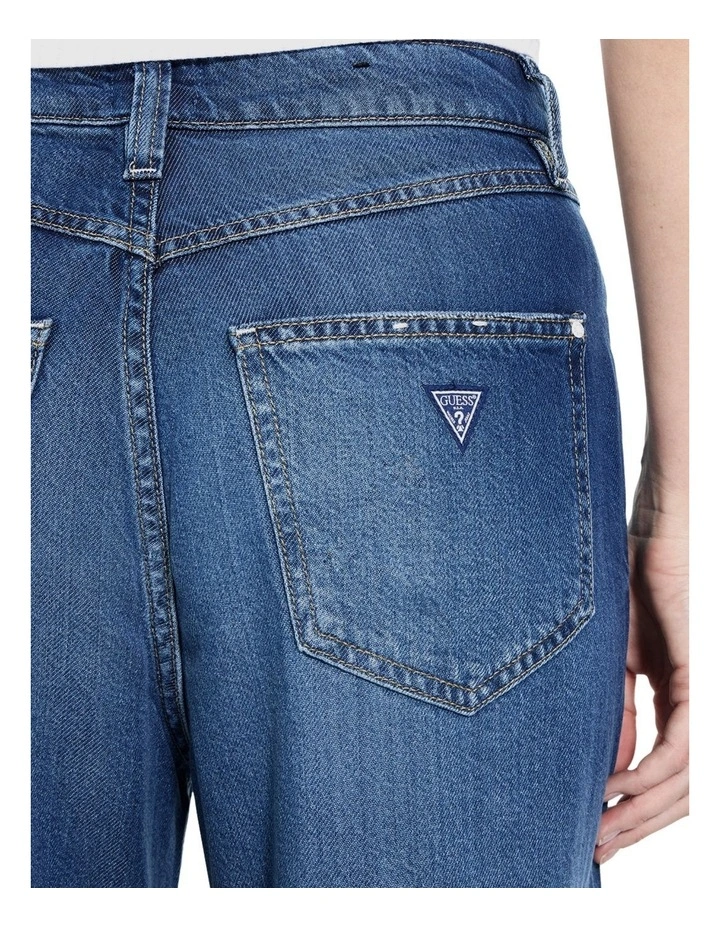 High-Rise Bellflower Wide Leg Jeans in Cartagena Bay image 6