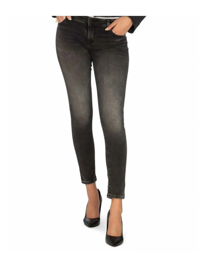 Power Skinny Jeans in Grey image 1