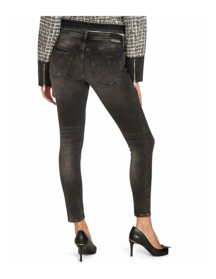 Power Skinny Jeans in Grey image 2