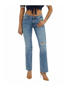 Sexy Straight Jeans in Blue