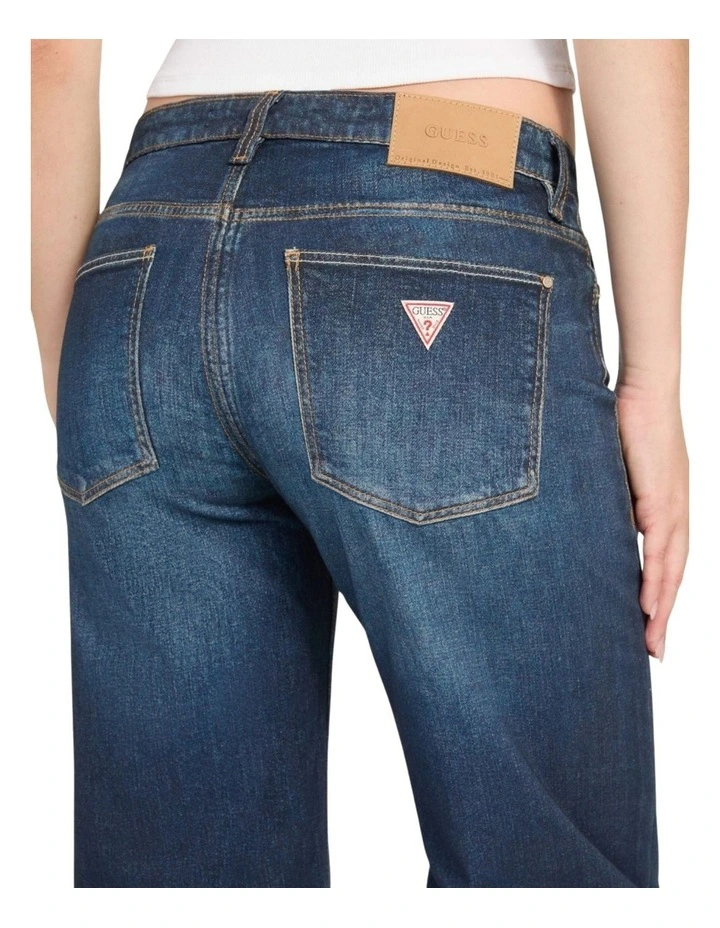 Eco Low Rise Slouchy Jeans in Medium Wash image 5