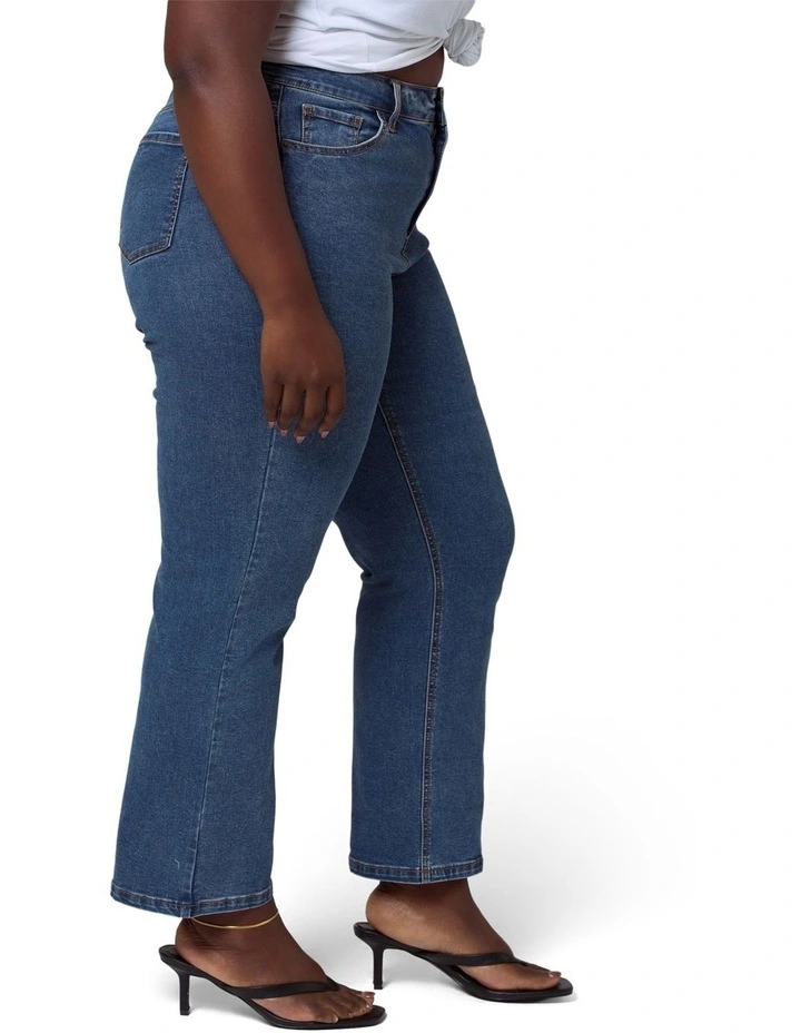 Lia Crop Straight Leg Jean image 3