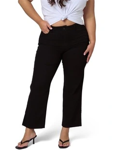 Mia Crop Straight Leg Jean