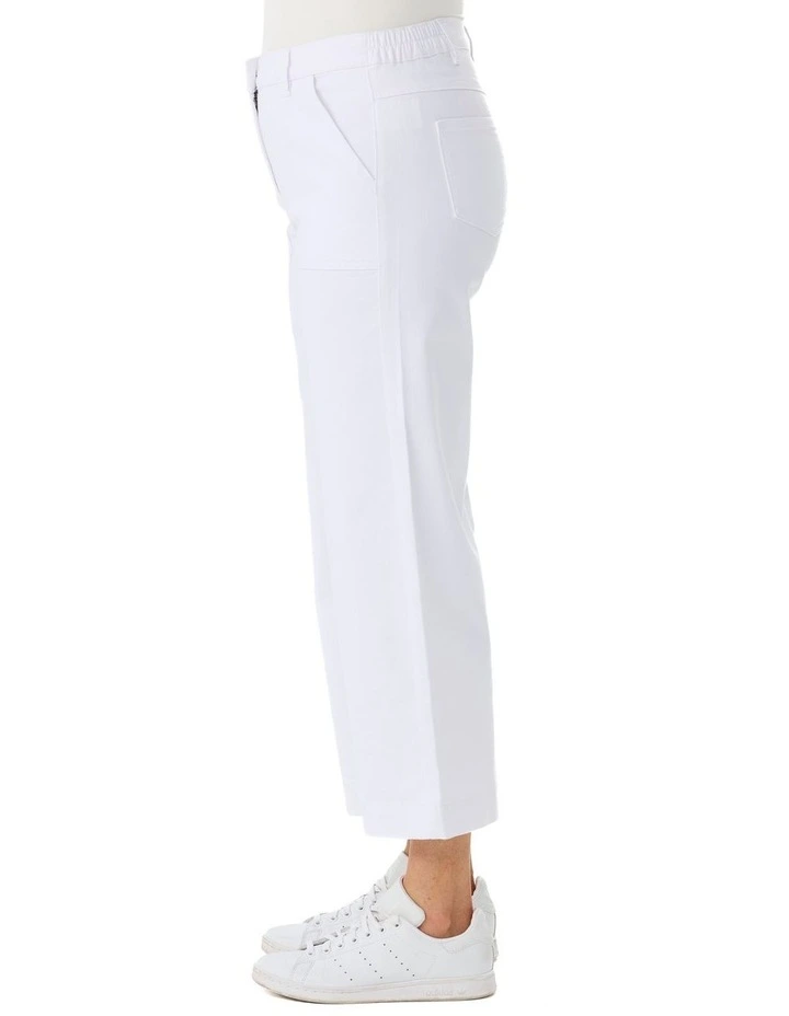 Darcy 7/8 Zip Wide Leg Jean image 3