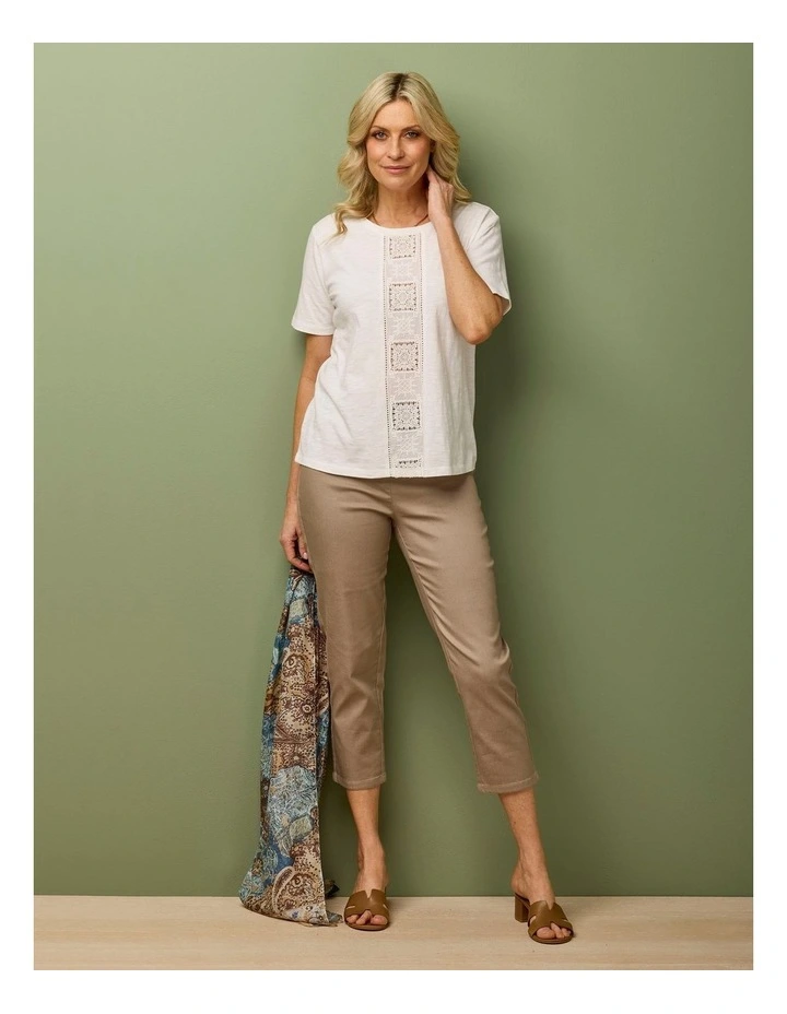 Sandy Stretch 7/8 Pull On Jean image 6