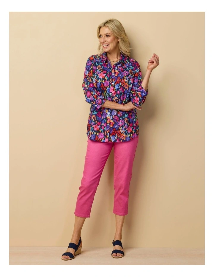 Sandy Stretch 7/8 Pull On Jean image 6