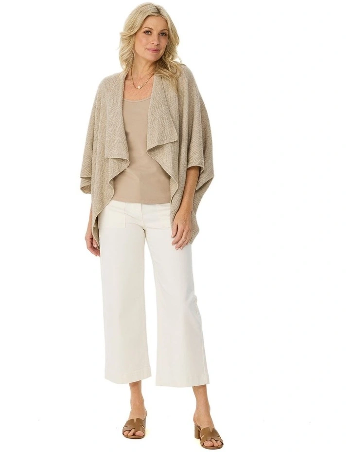 Darcy 7/8 Zip Wide Leg Jean image 4