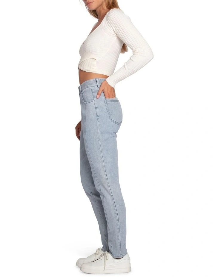 First Class Skinny Jeans in Stonewash image 2