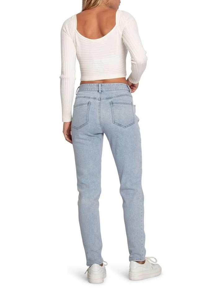 First Class Skinny Jeans in Stonewash image 3