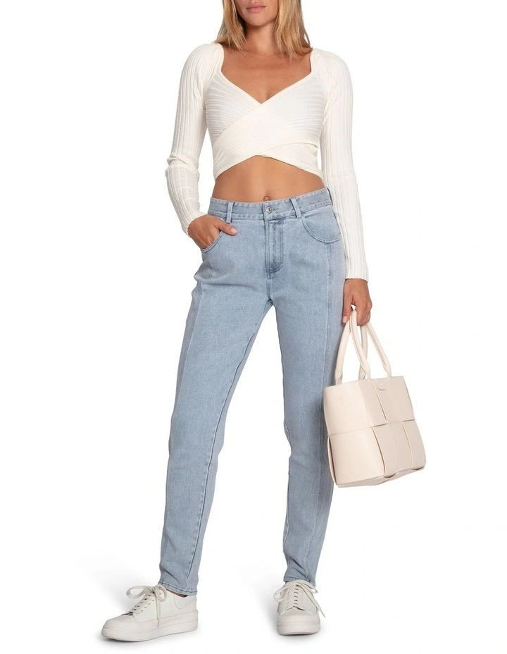 First Class Skinny Jeans in Stonewash image 4