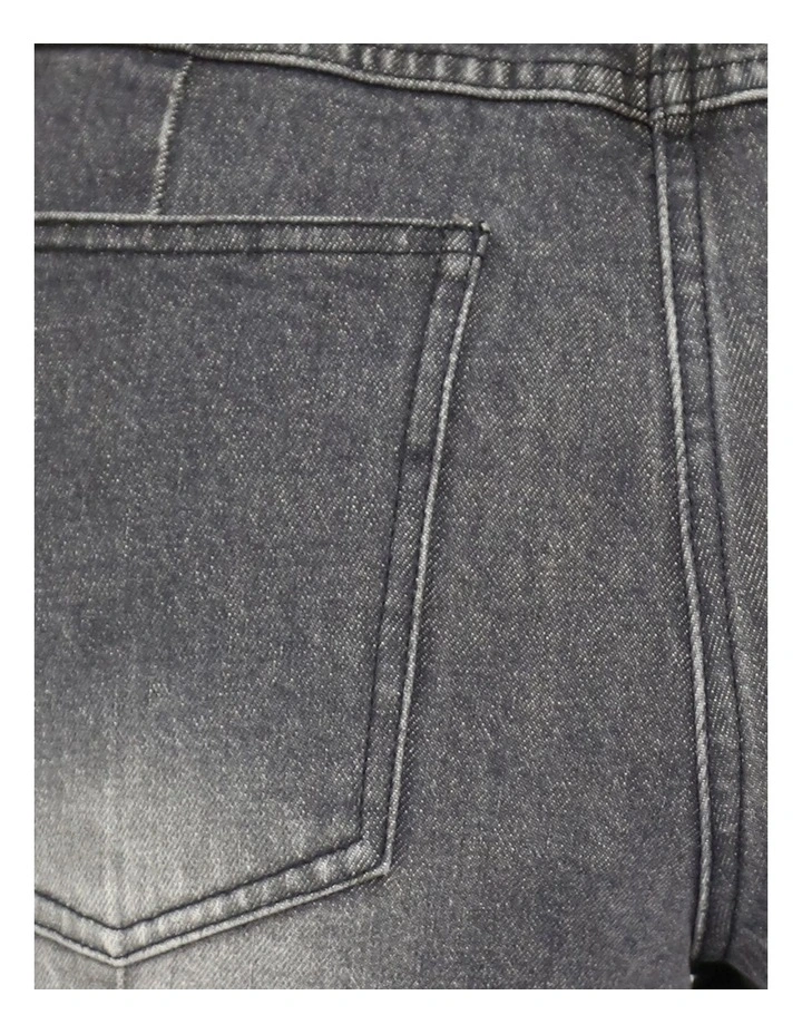 Top Score Bootleg Jean in Medium Black Wash image 6