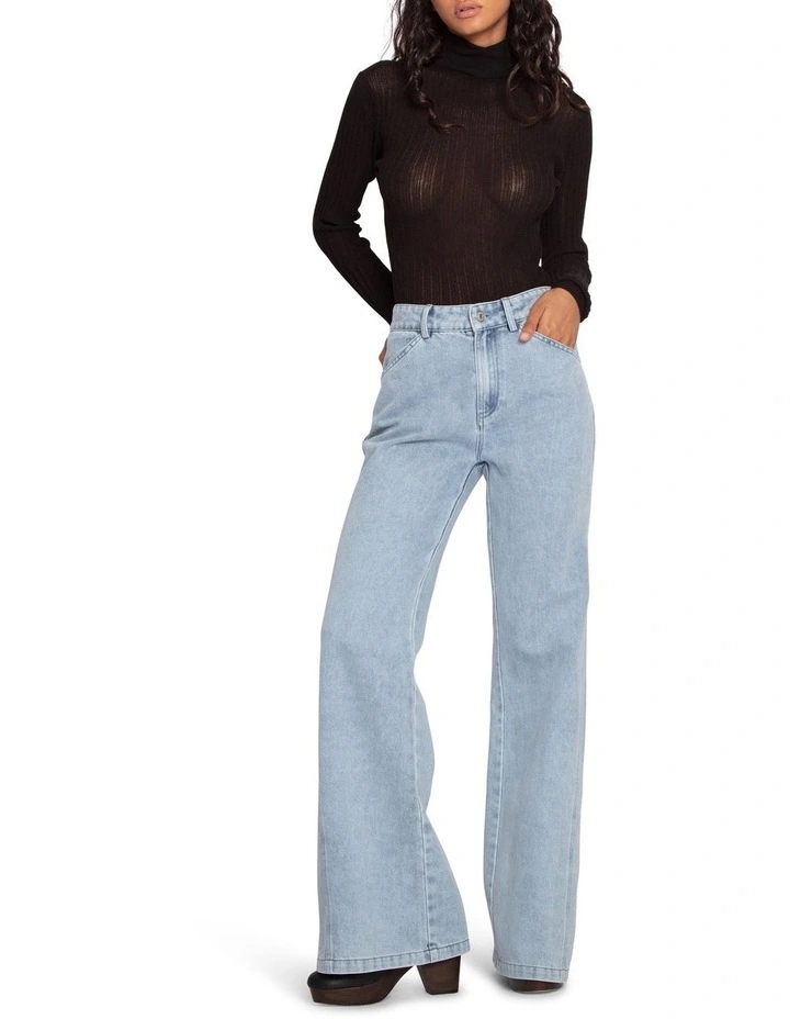 Firecracker Flare Jeans in Stonewash image 1