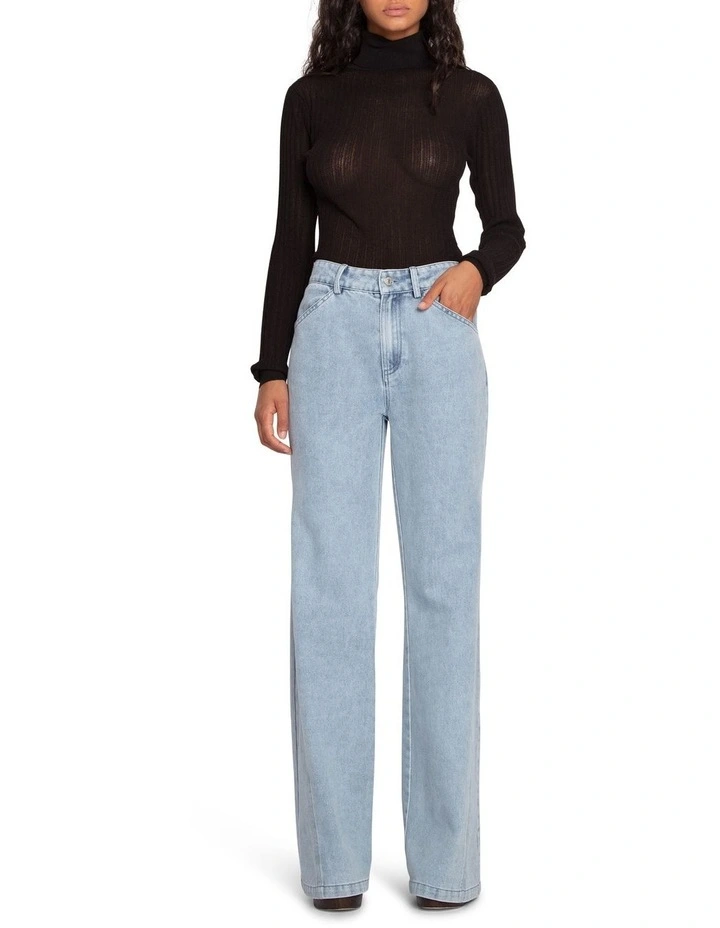 Firecracker Flare Jeans in Stonewash image 2