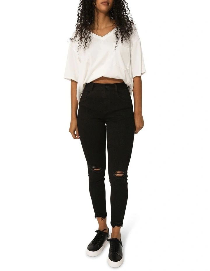 Skinny Dip Jeans in Black image 1