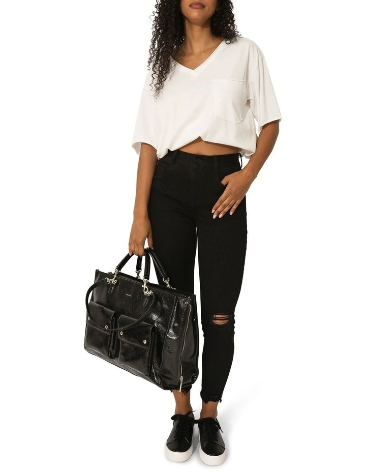 Skinny Dip Jeans in Black image 6