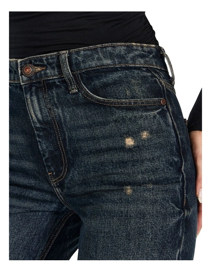 80s Straight Jeans in Blue image 5