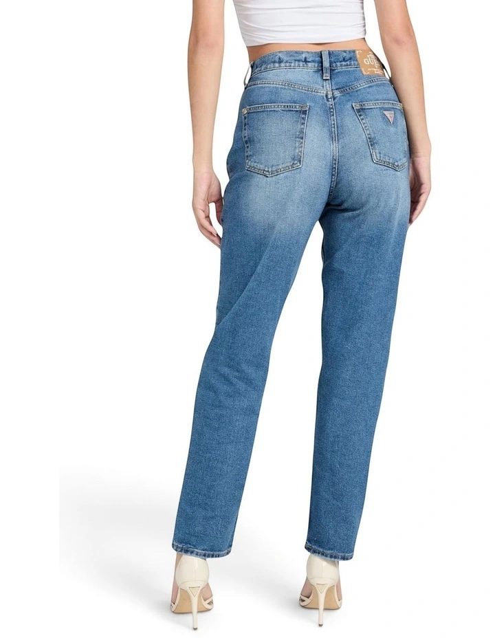 New Mom Jeans in Blue image 2