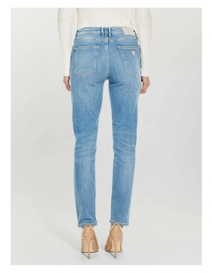 High-Rise 1981 Skinny Jeans in Light Blue Wash image 2