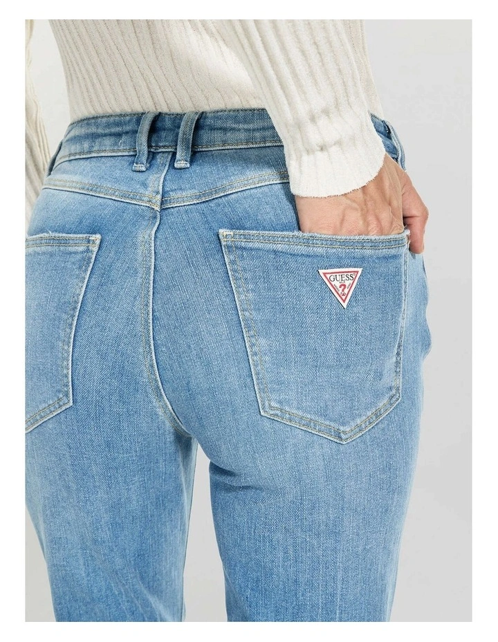High-Rise 1981 Skinny Jeans in Light Blue Wash image 6