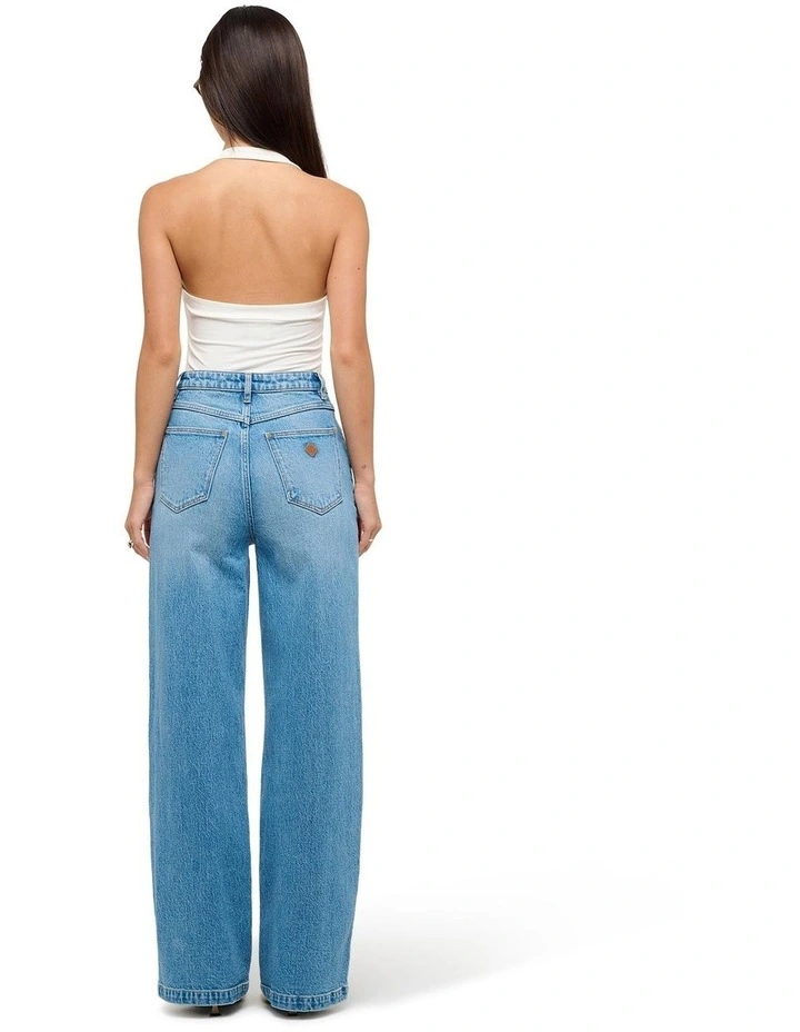 94 High & Wide Petite Jeans in Charlotte image 2