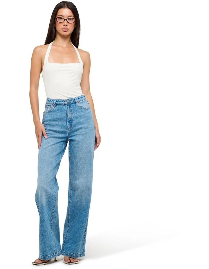 94 High & Wide Petite Jeans in Charlotte image 4
