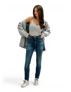 High-Rise 1981 Skinny Jeans in Blue