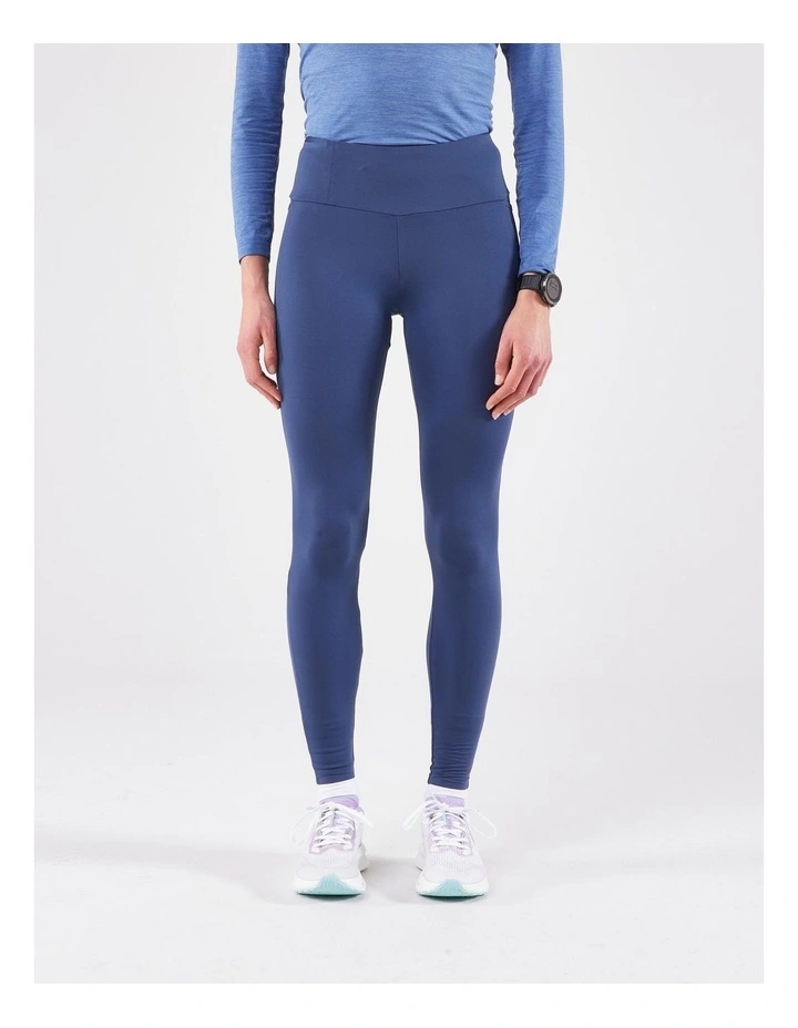 Kiprun Warm Running Leggings 500 Warm in Abyss Blue image 2