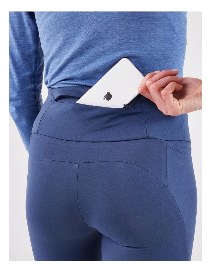 Kiprun Warm Running Leggings 500 Warm in Abyss Blue image 6