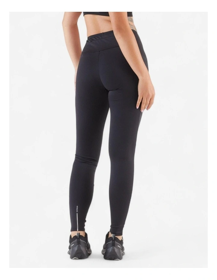 Run 500 Comfort Kiprun Running Leggings in Black image 2