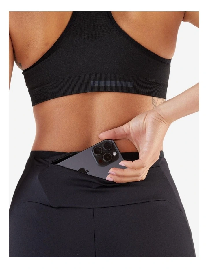 Run 500 Comfort Kiprun Running Leggings in Black image 5