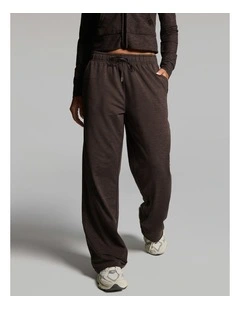 Balance Wide Leg Pants Cocoa Marle