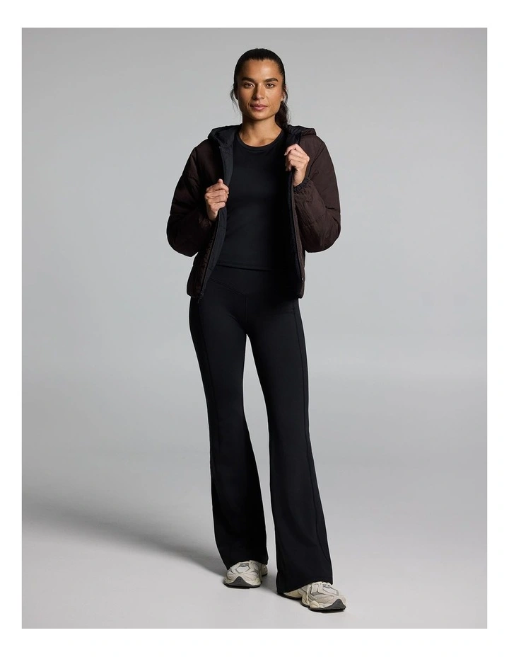 Reversible Puffer Jacket Black/Cocoa image 6