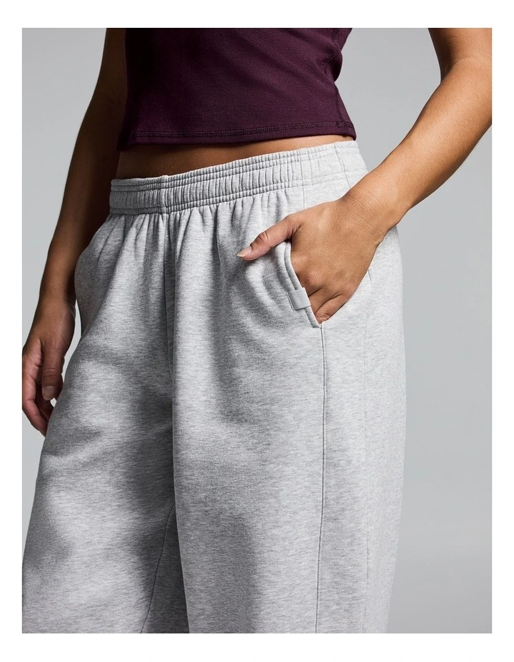 Cosy Fleece Cocoon Jogger Mid Grey Marle image 4