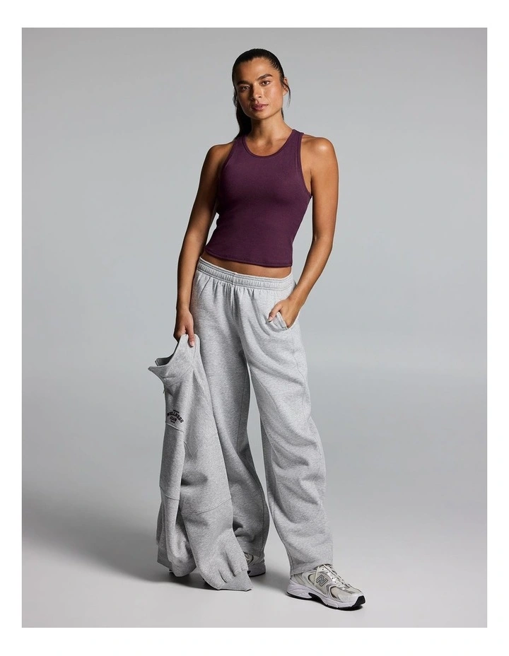 Cosy Fleece Cocoon Jogger Mid Grey Marle image 6