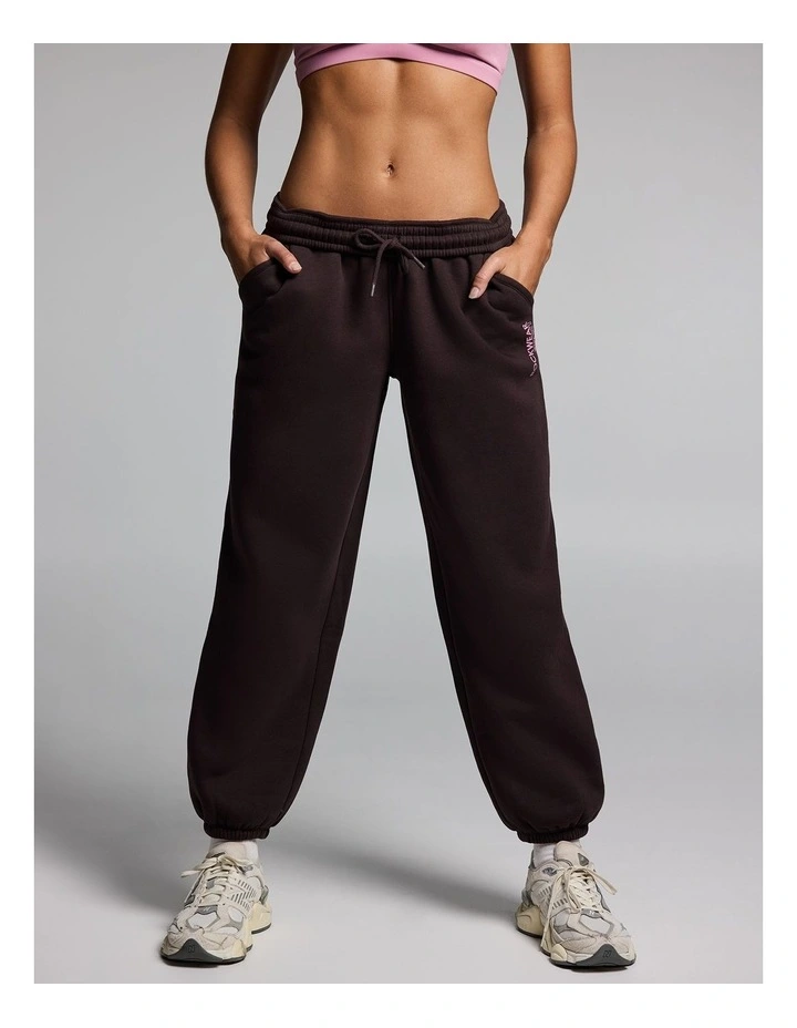 Cosy Fleece Jogger Cocoa image 1