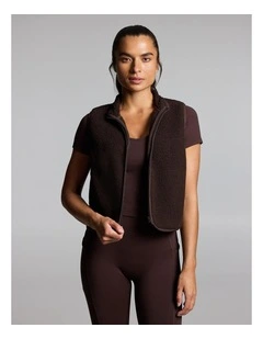 Sherpa Vest Cocoa