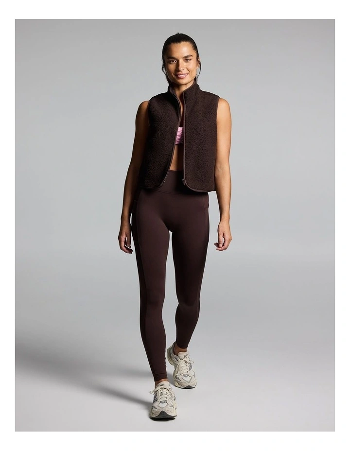 Sherpa Vest Cocoa image 5