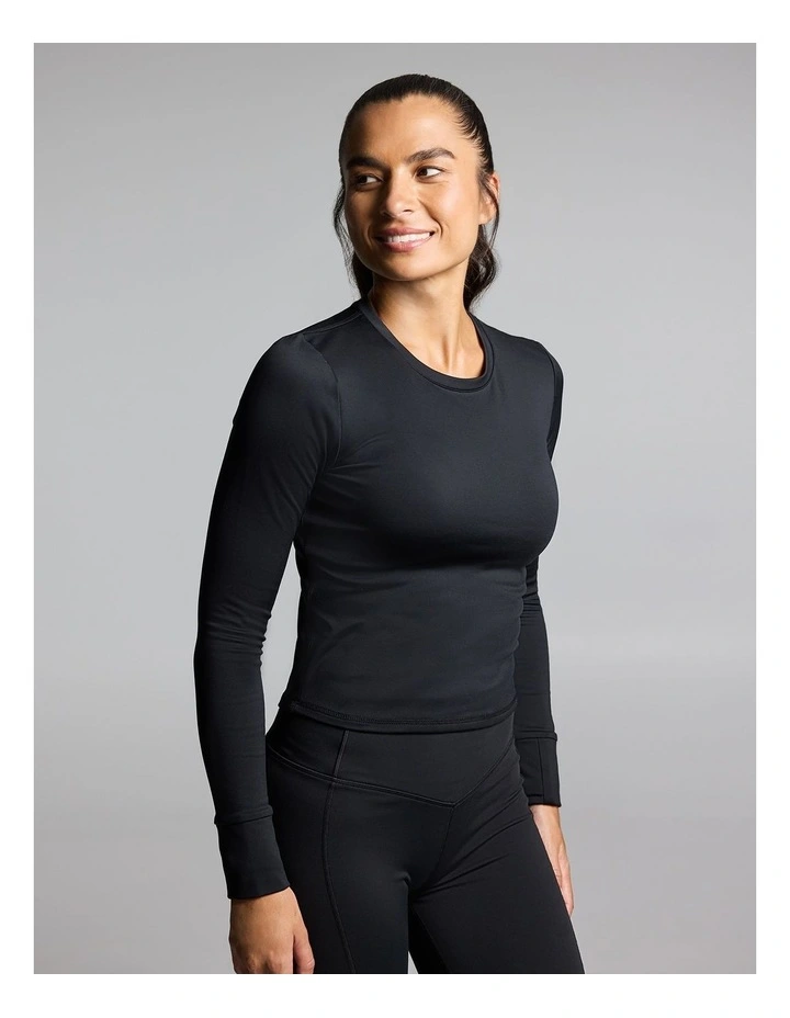Thermal Long Sleeve Top Black image 3