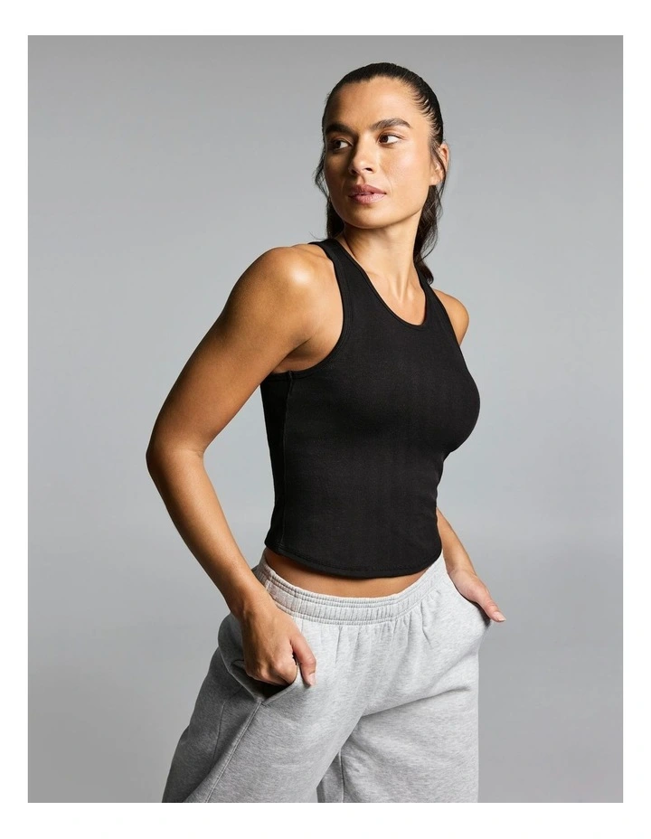 Rib Support Tank Black image 3