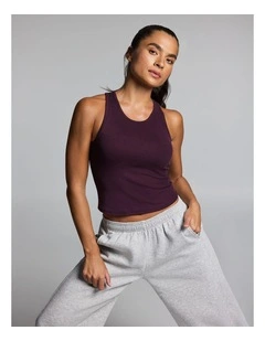 Rib Support Tank Cherry Cola