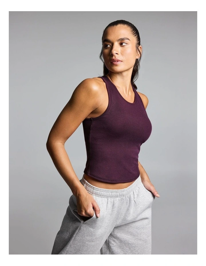 Rib Support Tank Cherry Cola image 3