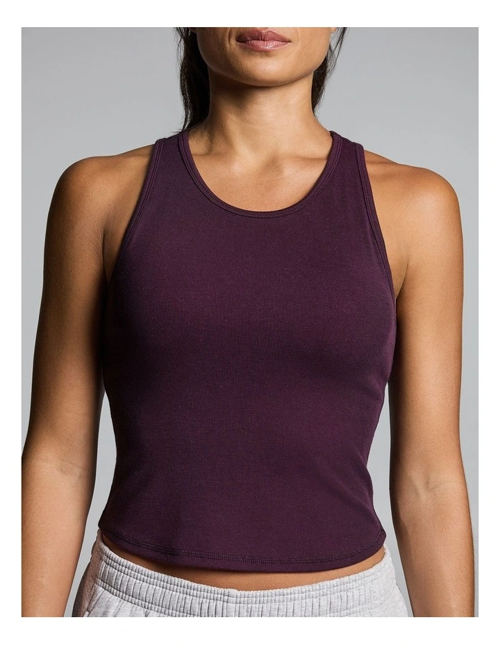 Rib Support Tank Cherry Cola image 4