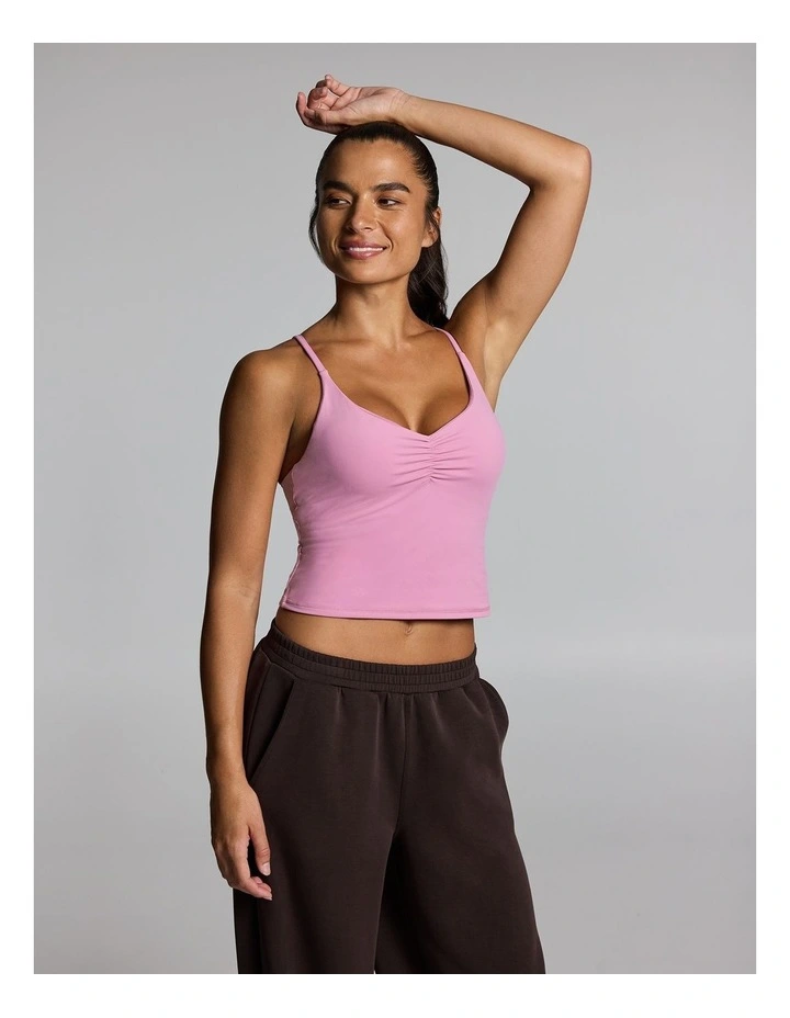 Base One Support Singlet Dusty Pink image 3
