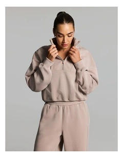 Travel 1/2 Zip Latte