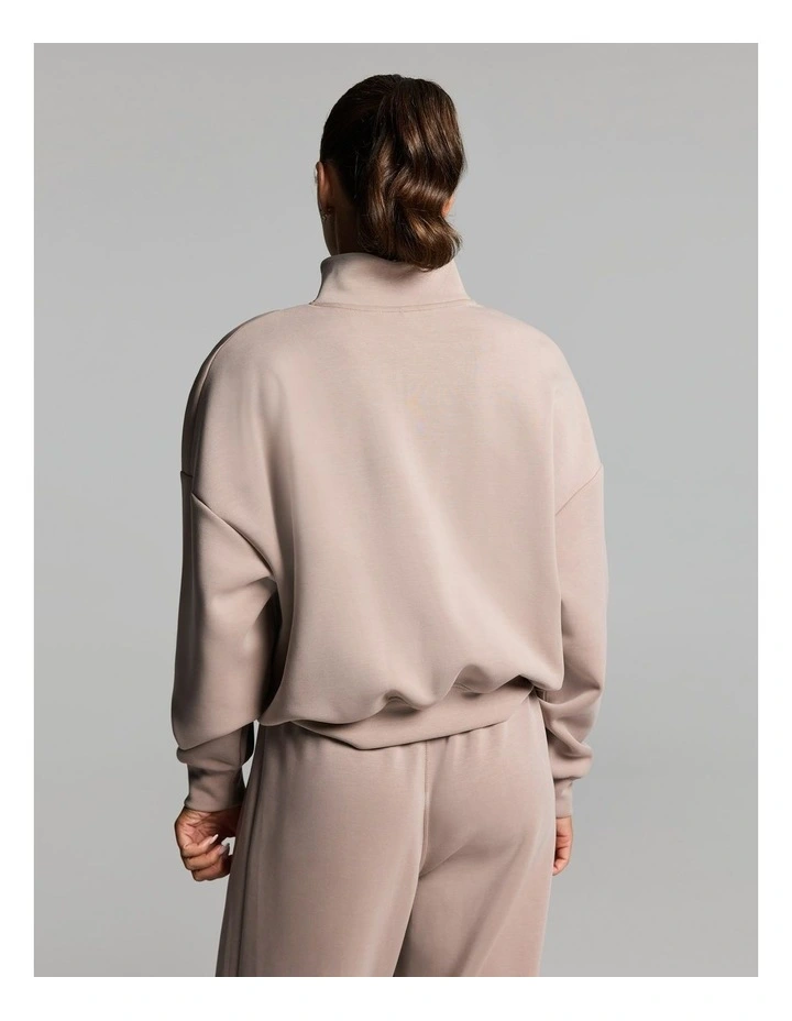 Travel 1/2 Zip Latte image 2