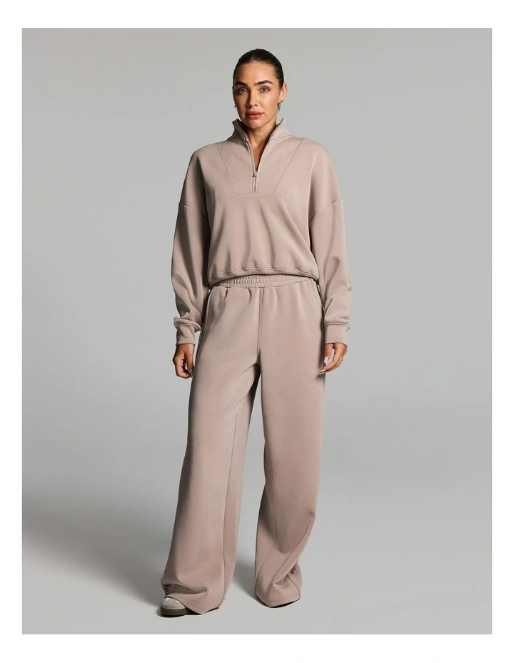 Travel 1/2 Zip Latte image 5