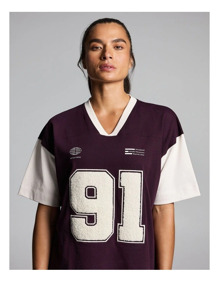 All Star Oversize Tee Cherry Cola image 4