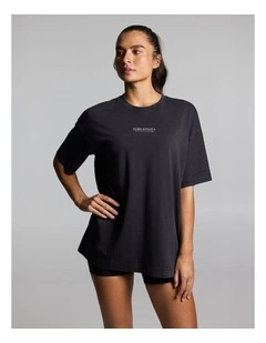 Baggy Fit Tee Black Acid