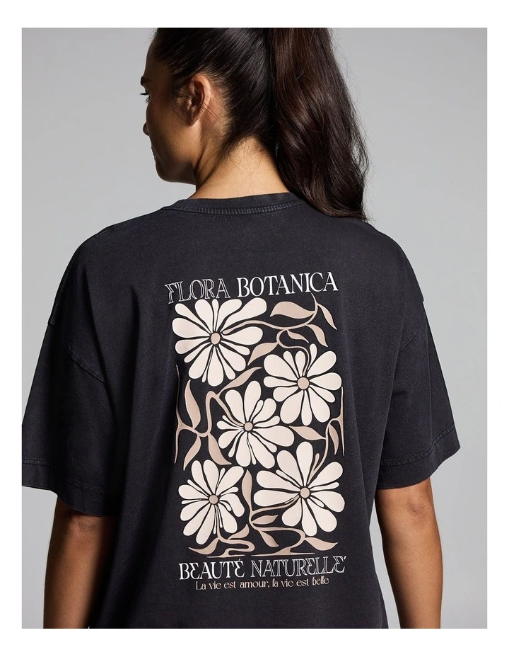 Baggy Fit Tee Black Acid image 4